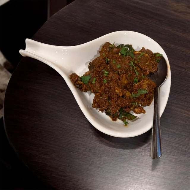 Goat Dry Fry.
