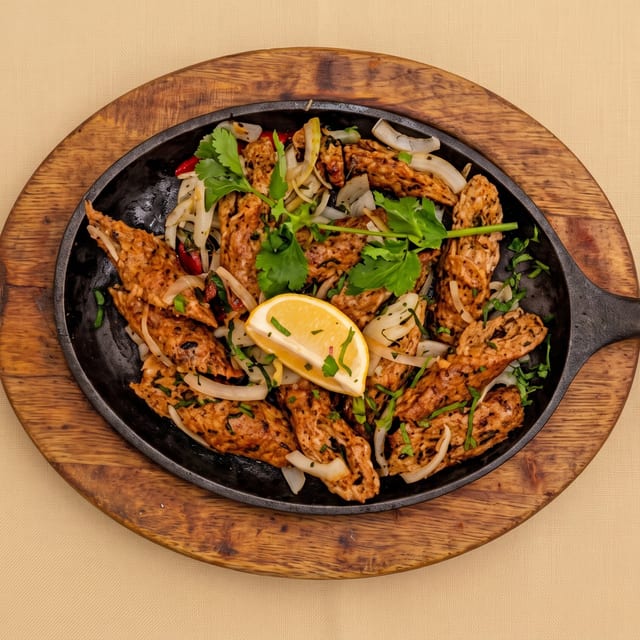Chicken Seekh Kebabs.