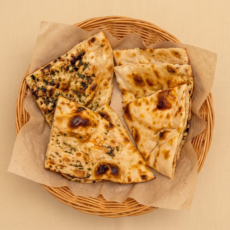 Savor Our Fresh Naan