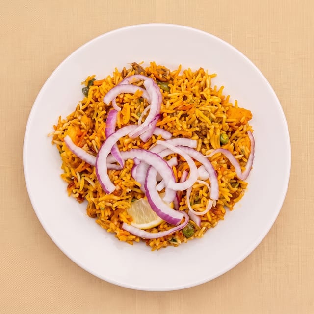 Veg Biryani.